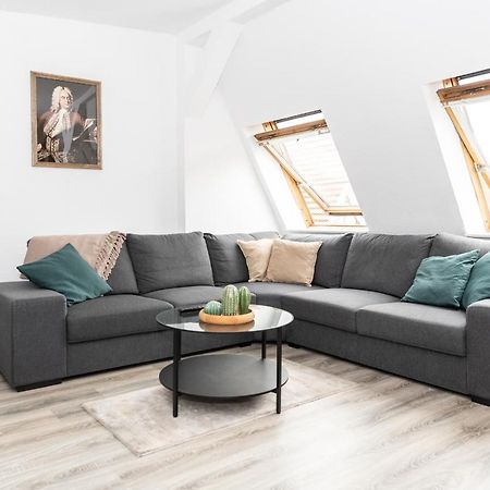 Ko-Living - Haendel Suite - Altstadt Mit Kueche, Smart Tv & Dachterrasse Halle  外观 照片